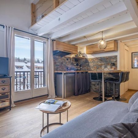 Apt With Nice View Near The Center Of Chamonix Buitenkant foto