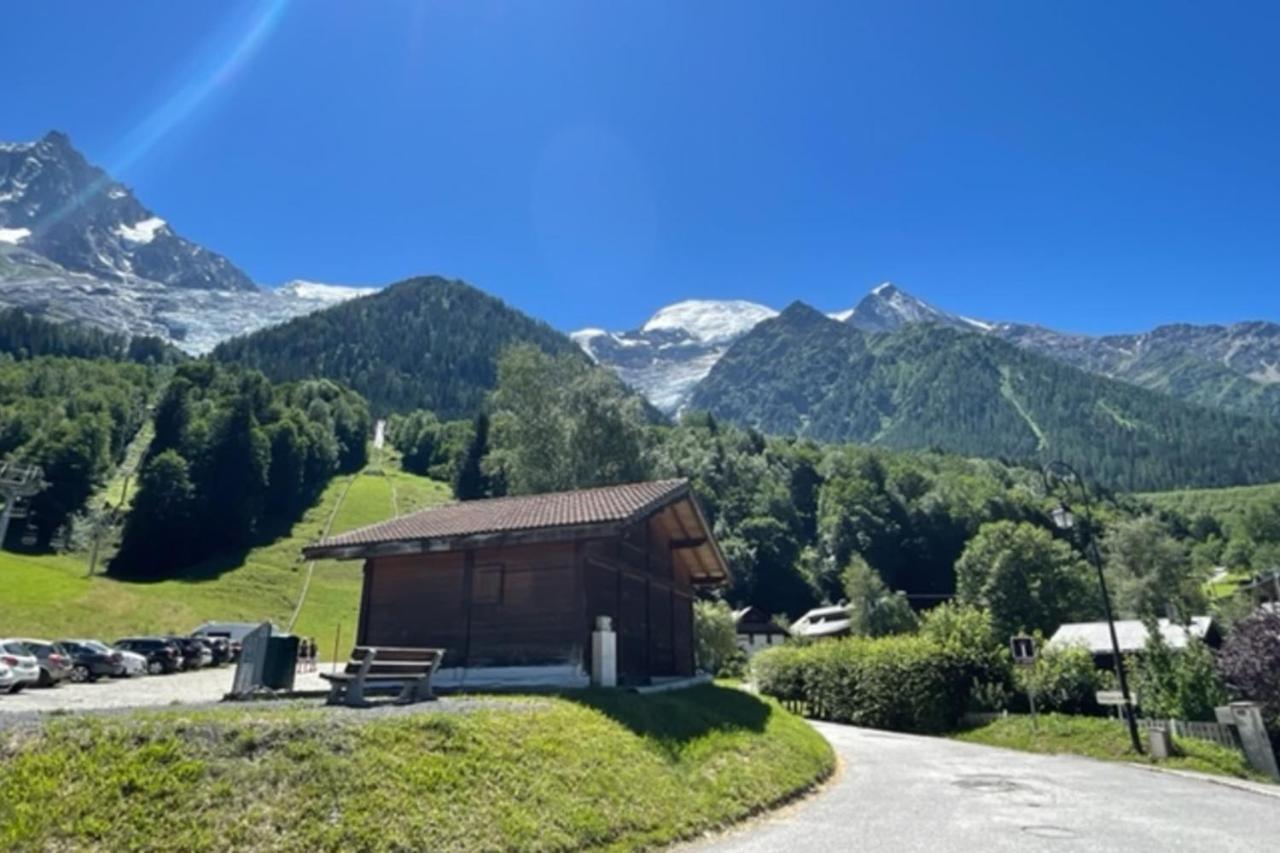 Apt With Nice View Near The Center Of Chamonix Buitenkant foto