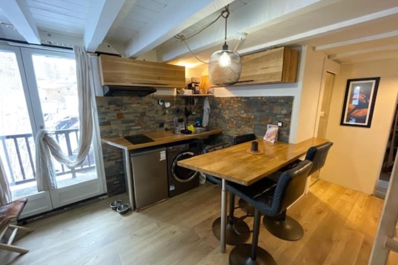 Apt With Nice View Near The Center Of Chamonix Buitenkant foto
