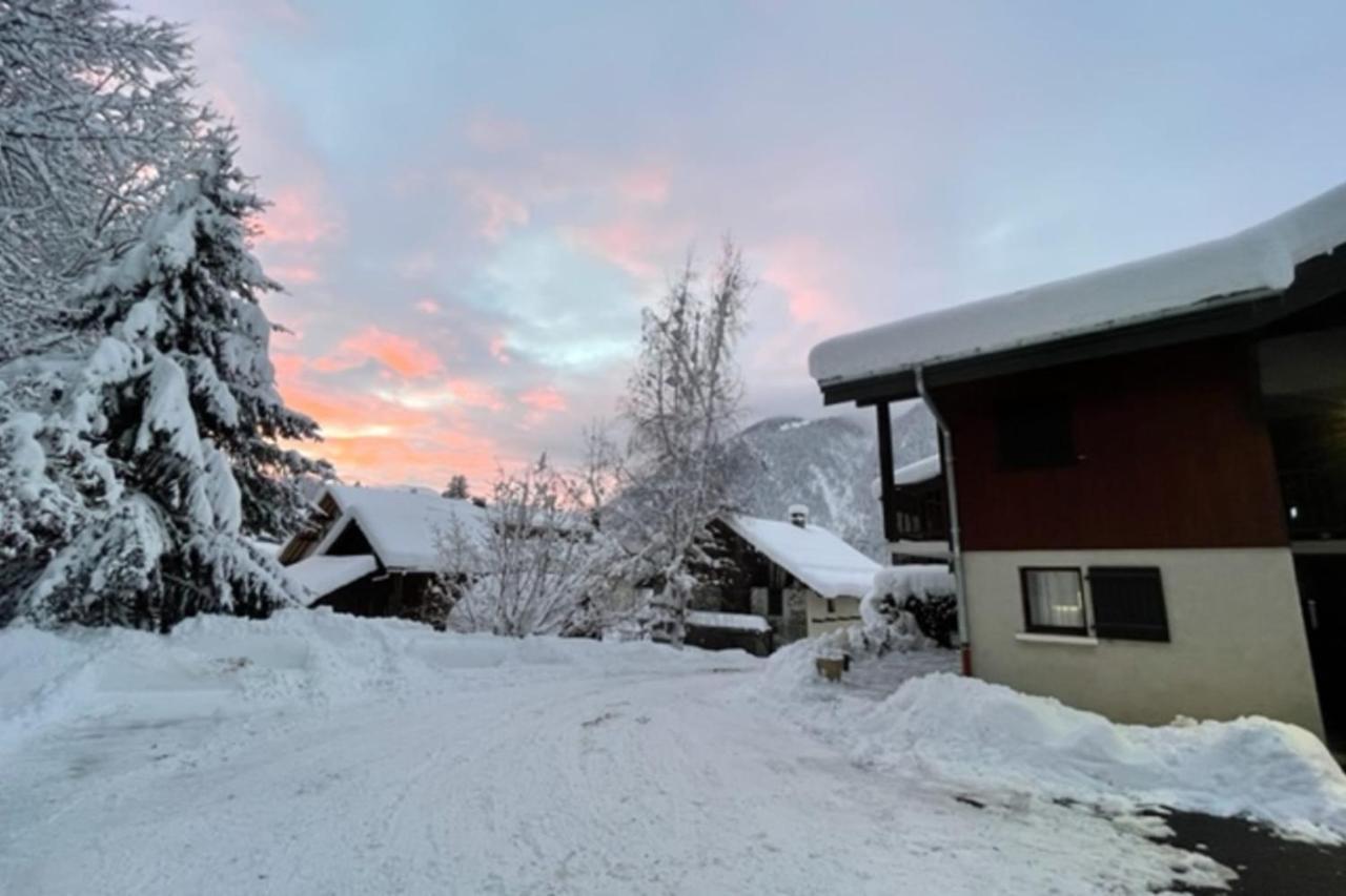 Apt With Nice View Near The Center Of Chamonix Buitenkant foto