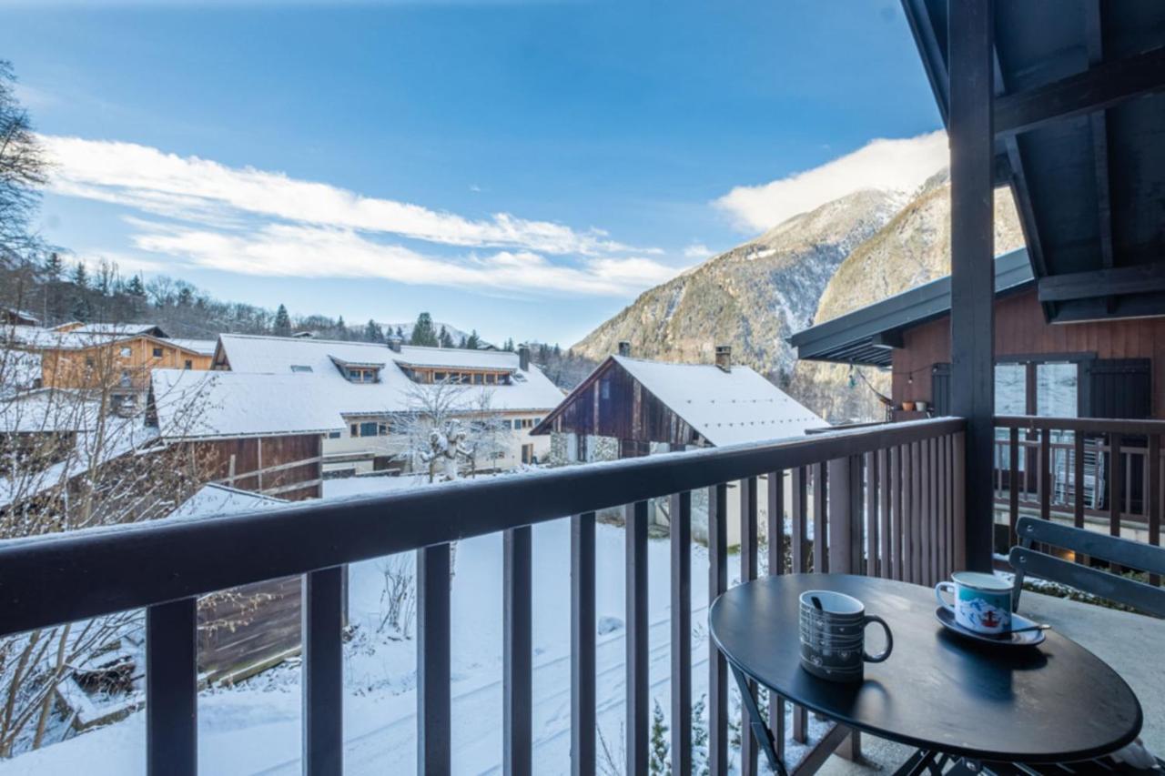 Apt With Nice View Near The Center Of Chamonix Buitenkant foto