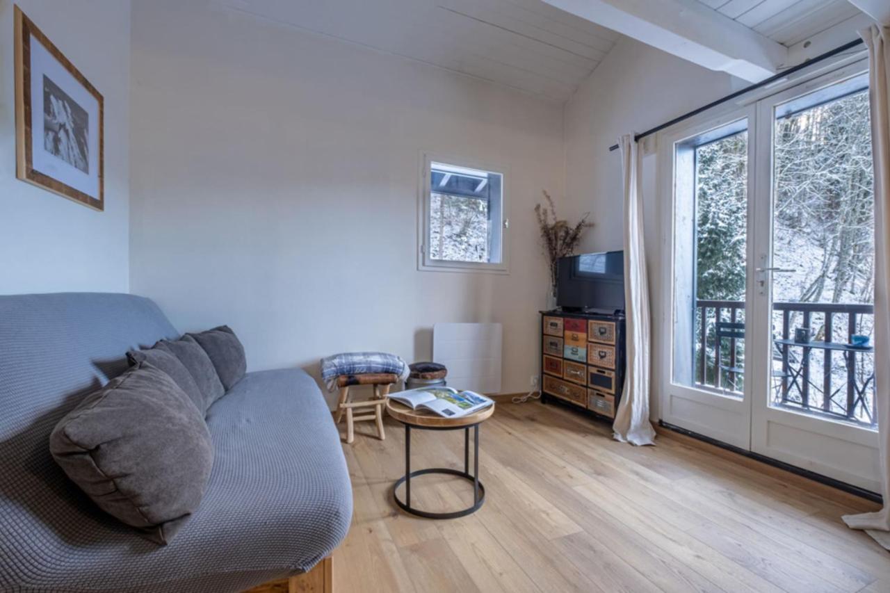 Apt With Nice View Near The Center Of Chamonix Buitenkant foto