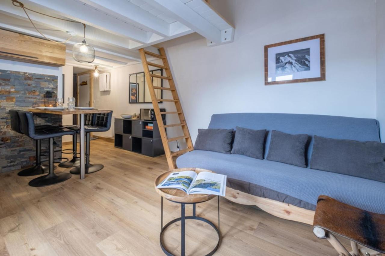Apt With Nice View Near The Center Of Chamonix Buitenkant foto